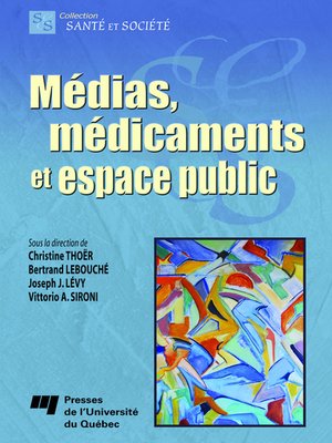 cover image of Médias, médicaments et espace public